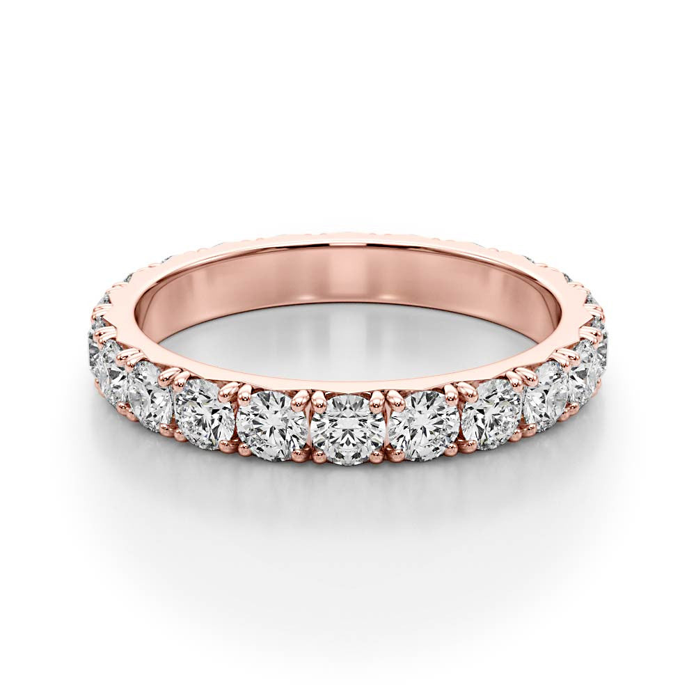 Classic 2.20 ct. Round Diamond Eternity Band-VIRABYANI
